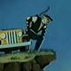 Green Arrow responding to a report of giant ants in Bornego.